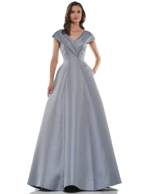 Marsoni Mother of the Bride Long Satin Gown 1085