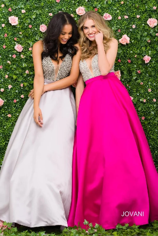 Jovani 32609 Prom Long Sleeveless Ball Gown