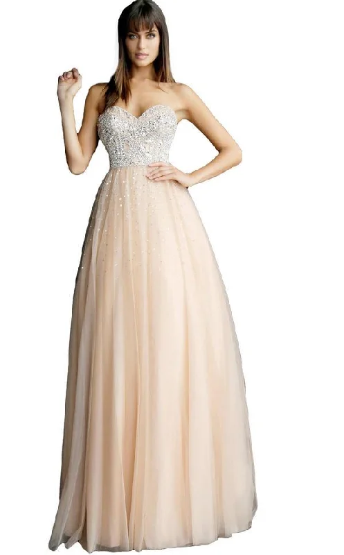 Jovani 62768 Long Strapless Prom Dress