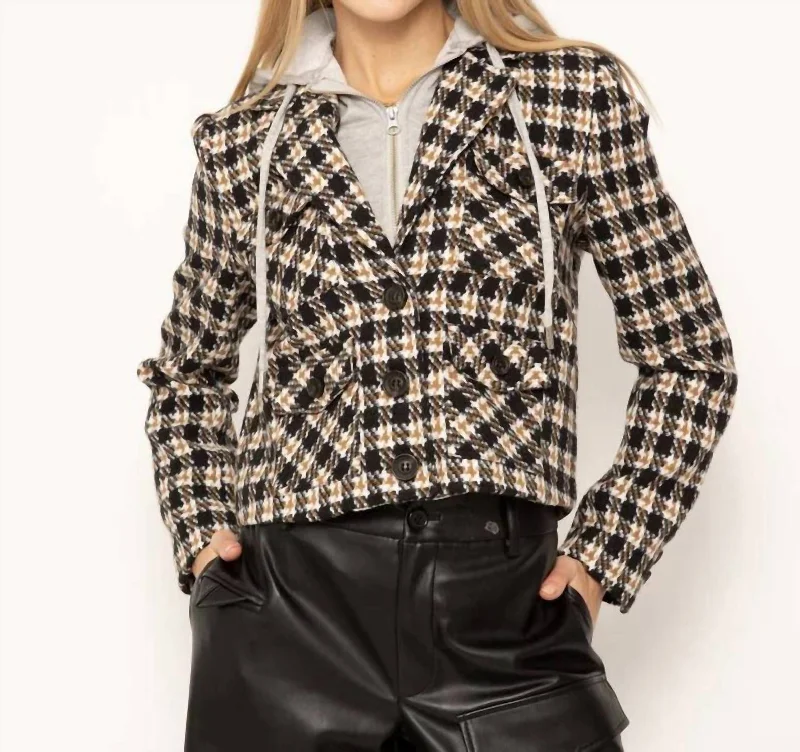 Lincoln Plaid Dickie Blazer