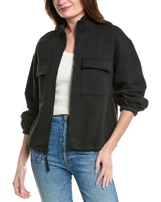 Madewell Quilted Jacquard Zip Jacket