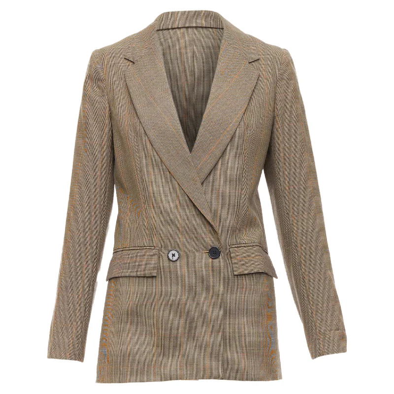 Reformation Eco Friendly Surplus Fabric Checkered Blazer