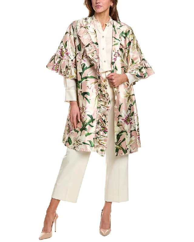 Dolce & Gabbana Silk Coat