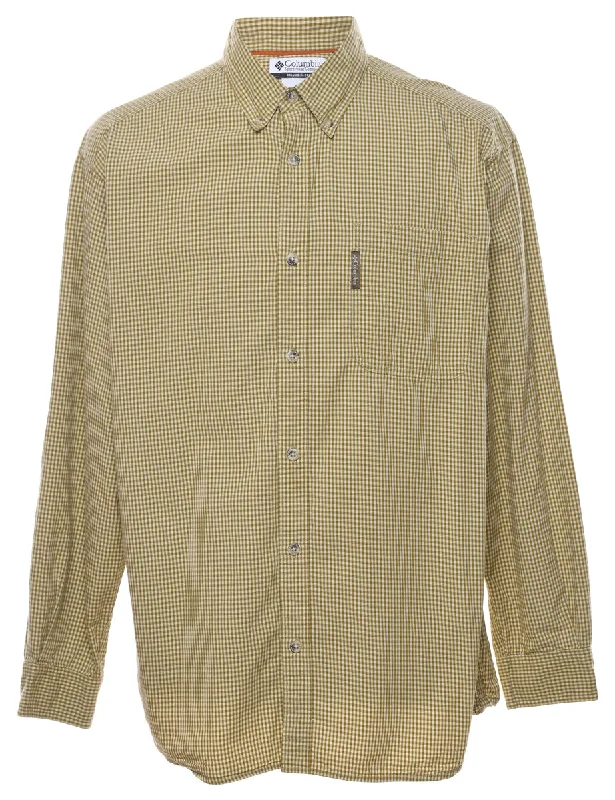 Columbia Gingham Checked Shirt - L