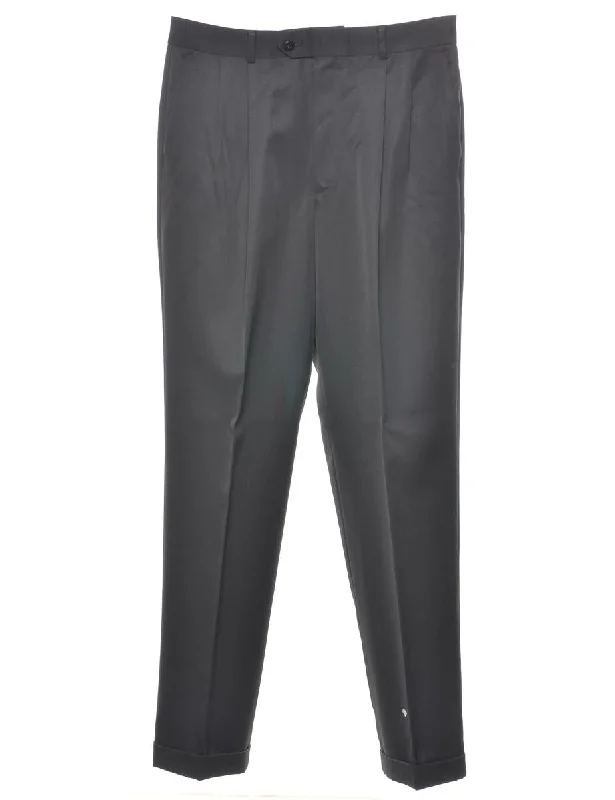 Cricketeer Dark Grey Suit Trousers - W30 L31