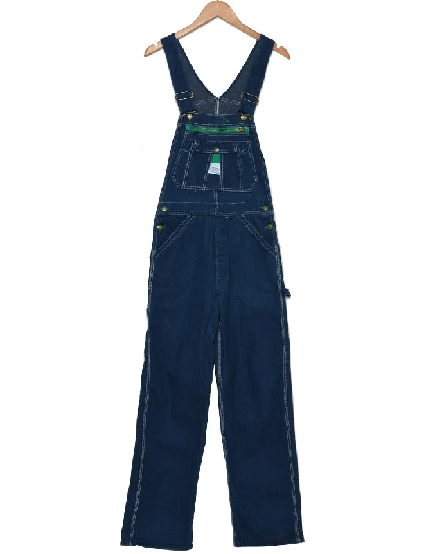 Dark Wash Dungarees - W28 L31