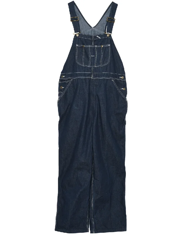 Dark Wash Dungarees - W40 L29