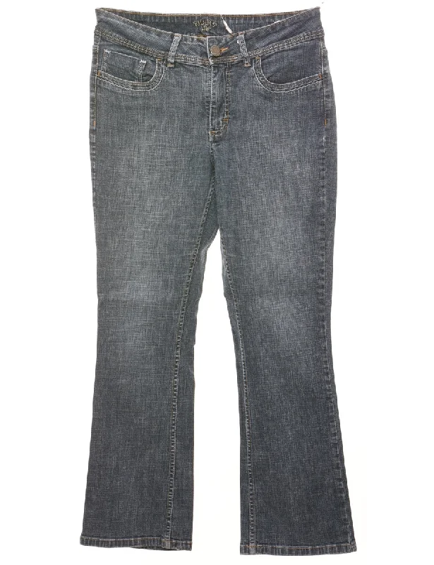 Dark Wash Lee Bootcut Jeans - W30 L27