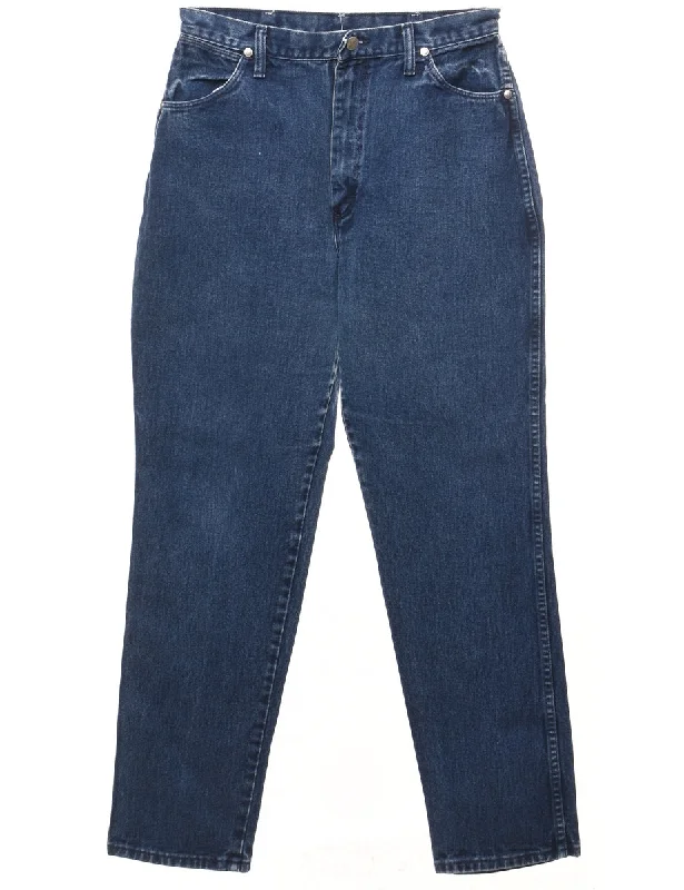 Dark Wash Tapered Wrangler Jeans - W28 L30