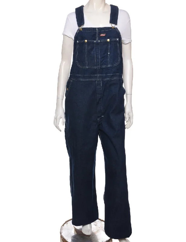 Dickies Dark Wash Dungarees - W38 L32