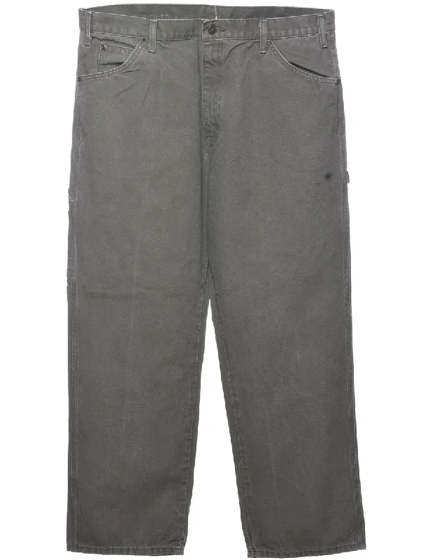 Dickies Grey Classic Workwear Jeans - W36 L32