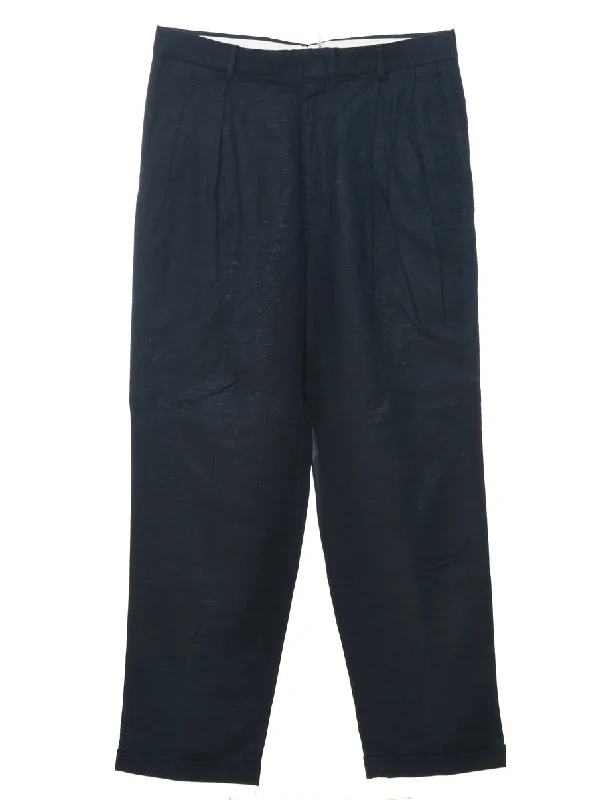 Dockers Classic Black Trousers - W30 L28