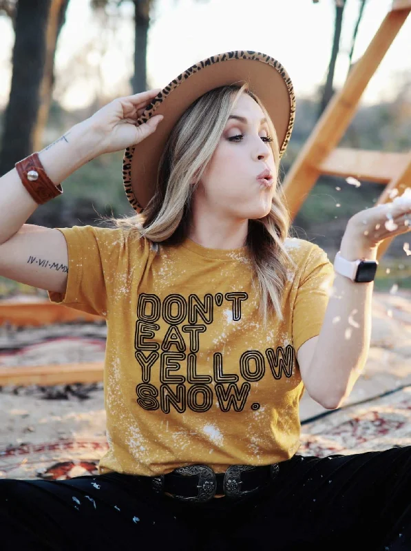 Don't Eat Yellow Snow | Seasonal T-Shirt | Ruby’s Rubbish®