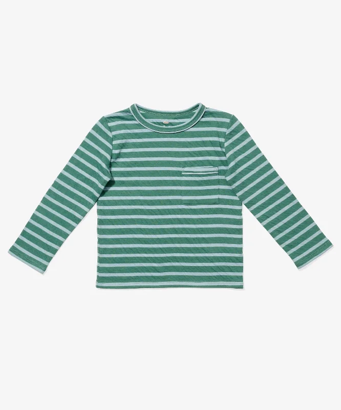 Edward T-Shirt, Forest Stripe