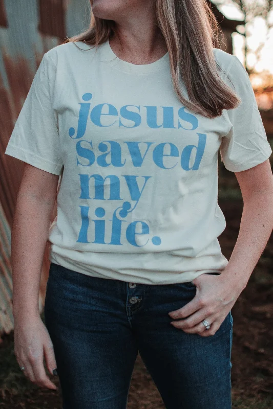 Jesus Saved My Life | Christian T-Shirt | Ruby’s Rubbish®