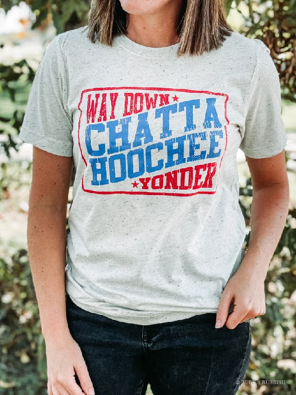 Way Down Yonder on the Chatta Hoochee | Southern T-Shirt | Ruby’s Rubbish®