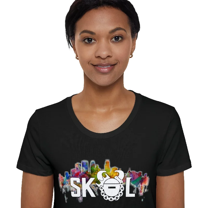 Women's Organic T - Skyline