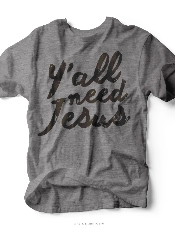 Y'all Need Jesus | Kid's T-Shirt | Ruby’s Rubbish®