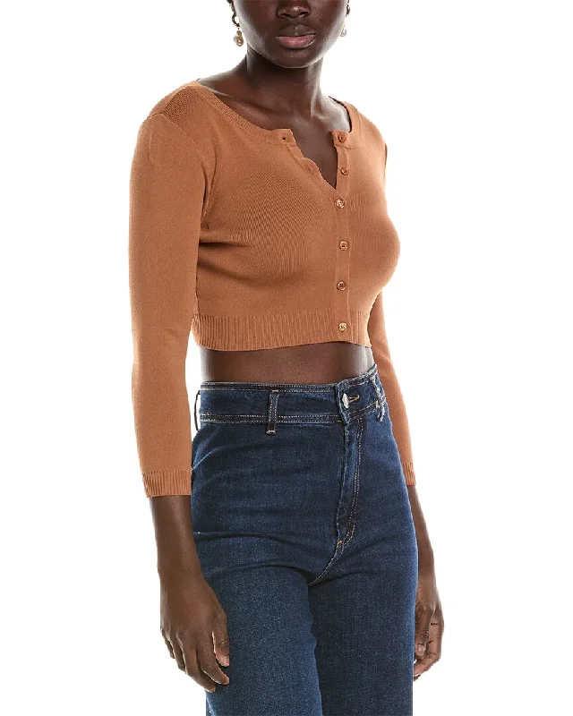 Weworewhat Cropped Cardigan