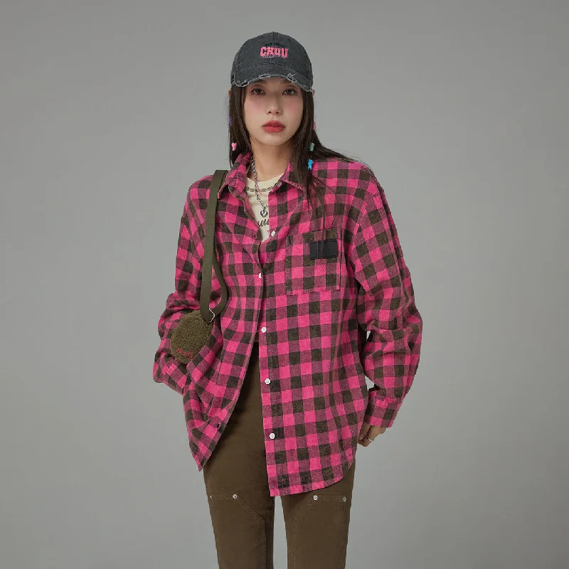 The It Girl Check Casual Shirt